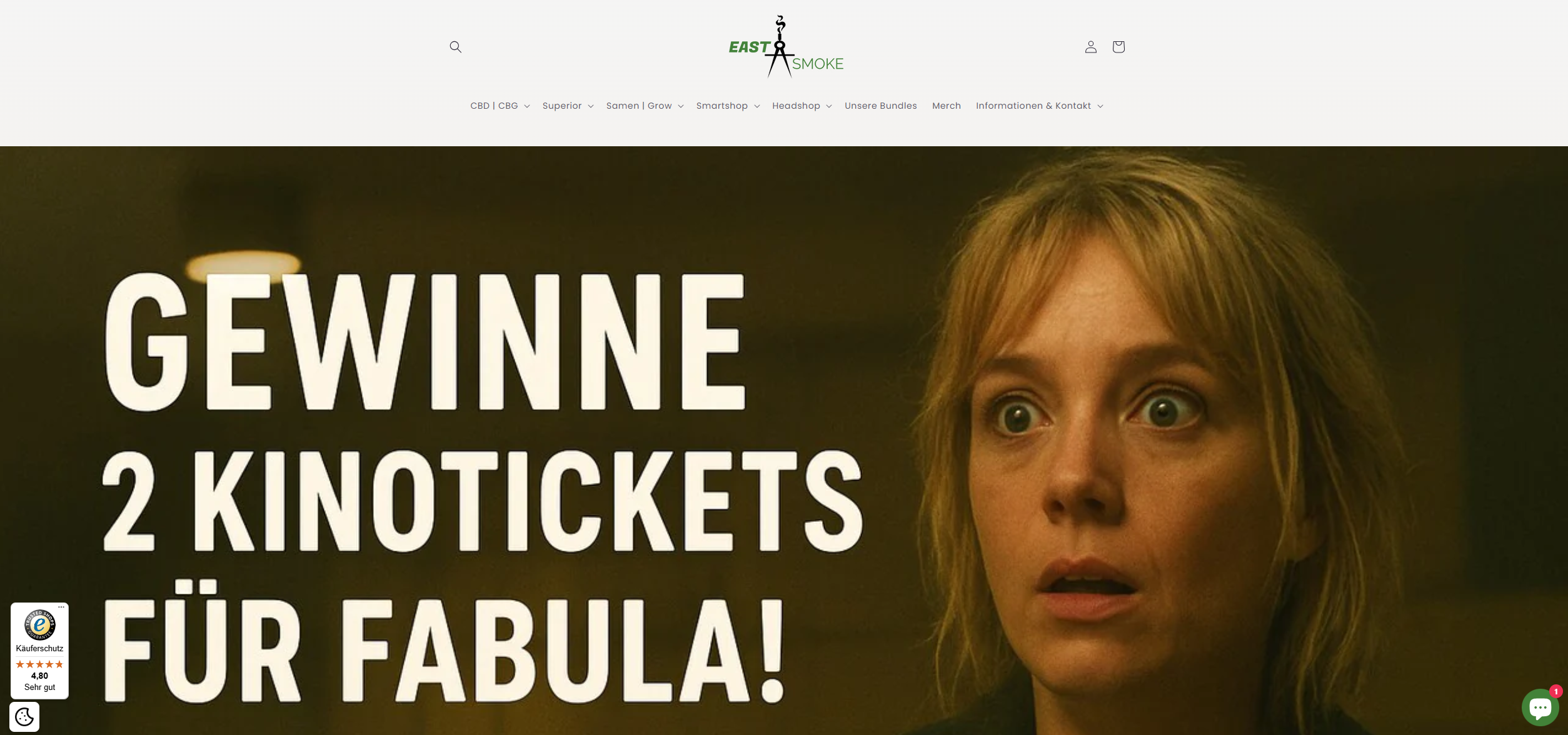 Screenshot EastSmoke