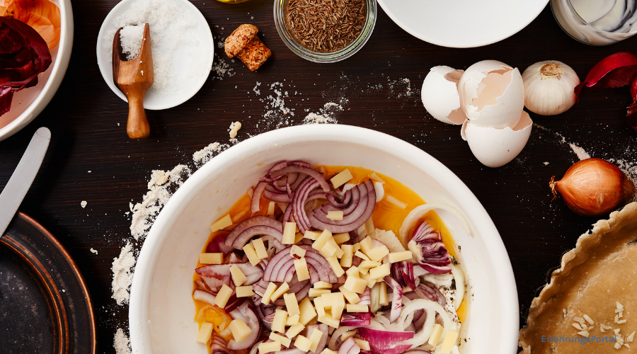 zerkleinerte Lebensmittel