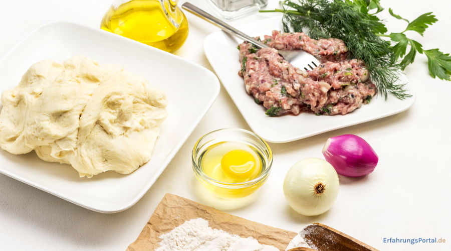 angerichtete Lebensmittel