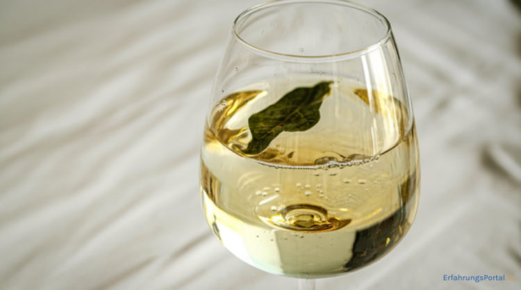 Weißwein im Glas