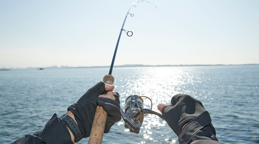 Handschuhe beim Angeln