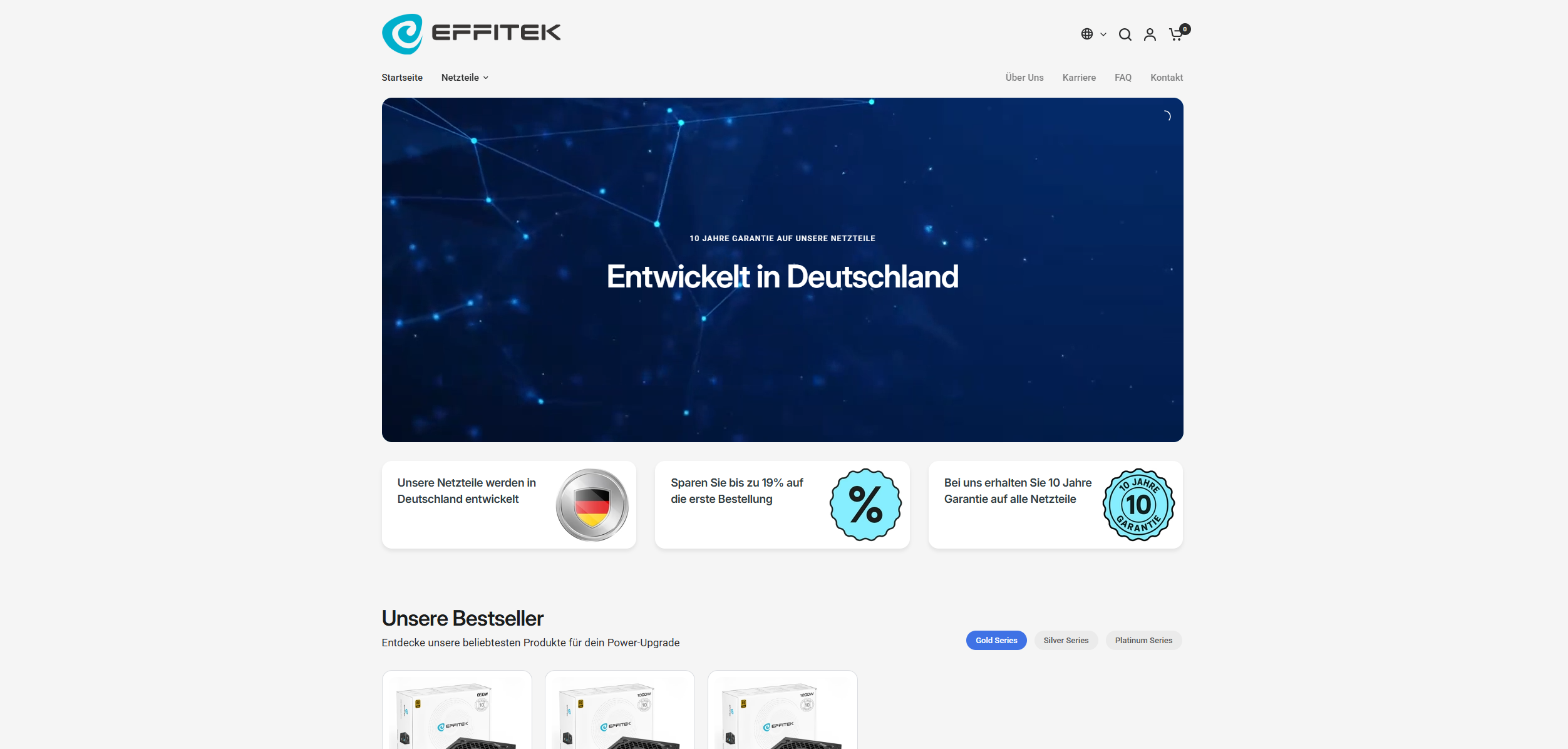 Screenshot effitek.de