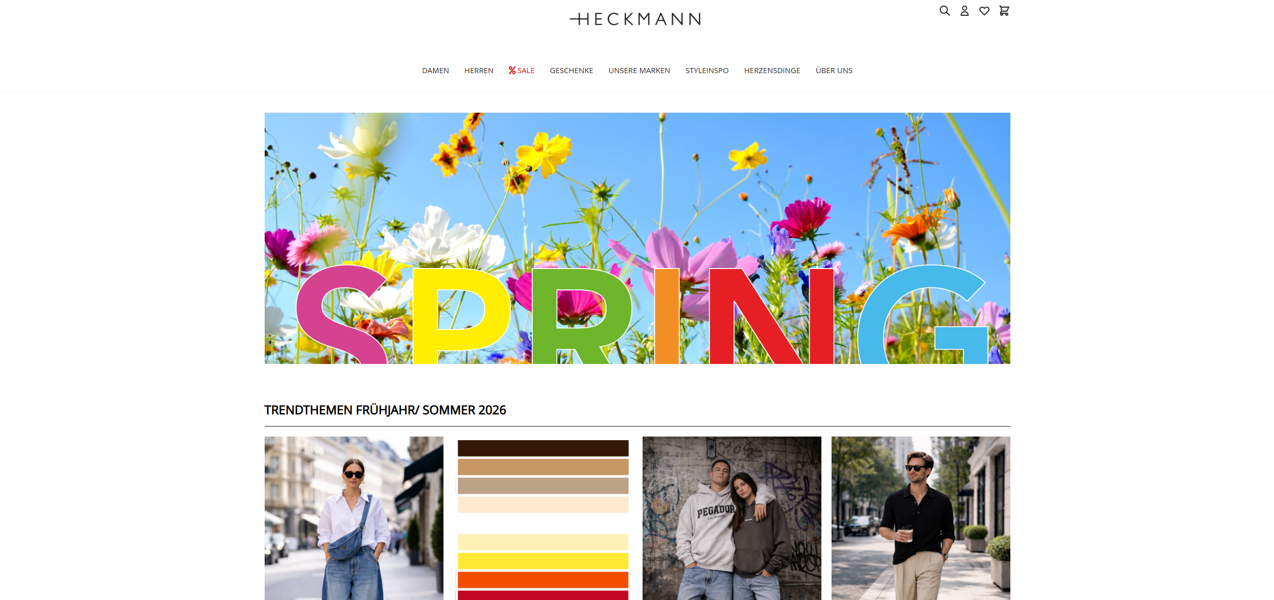 Screenshot mode-heckmann.de