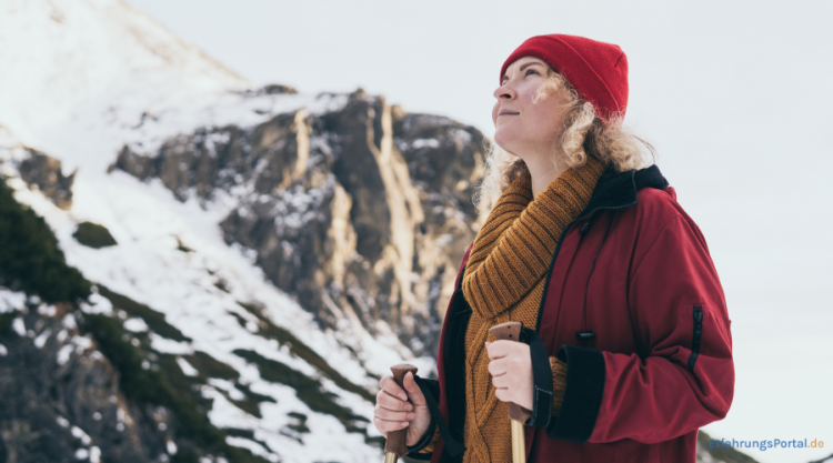 In den bergen wandern