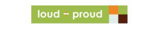 Logo loud + proud