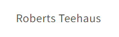 Logo Roberts Teehaus
