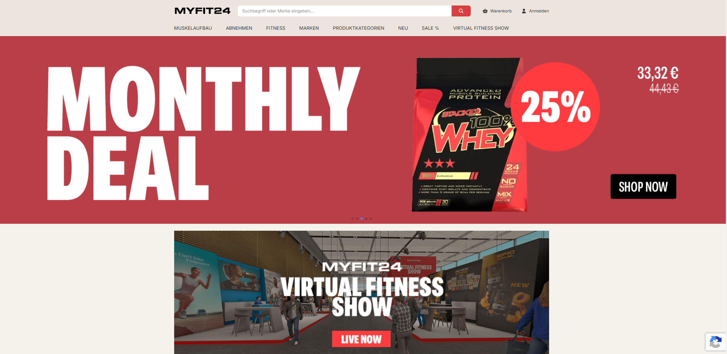 Screenshot Myfit24