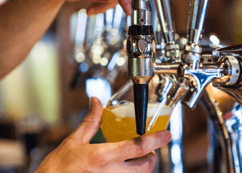 Bier zapfen
